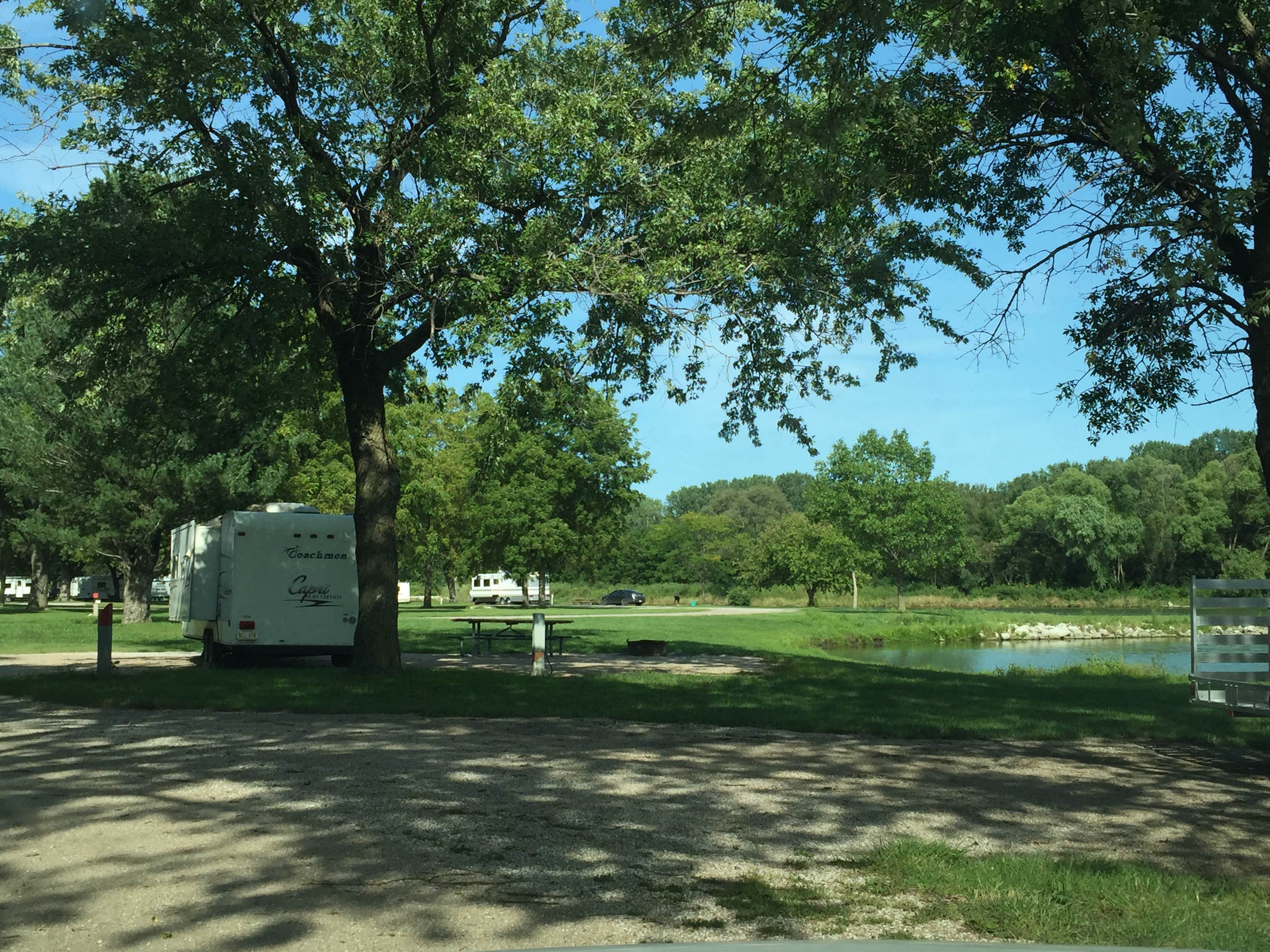 Billy B.'s photo of rv camping at Cunningham Lake Dam Site 11 Campground near Mineola, IA
