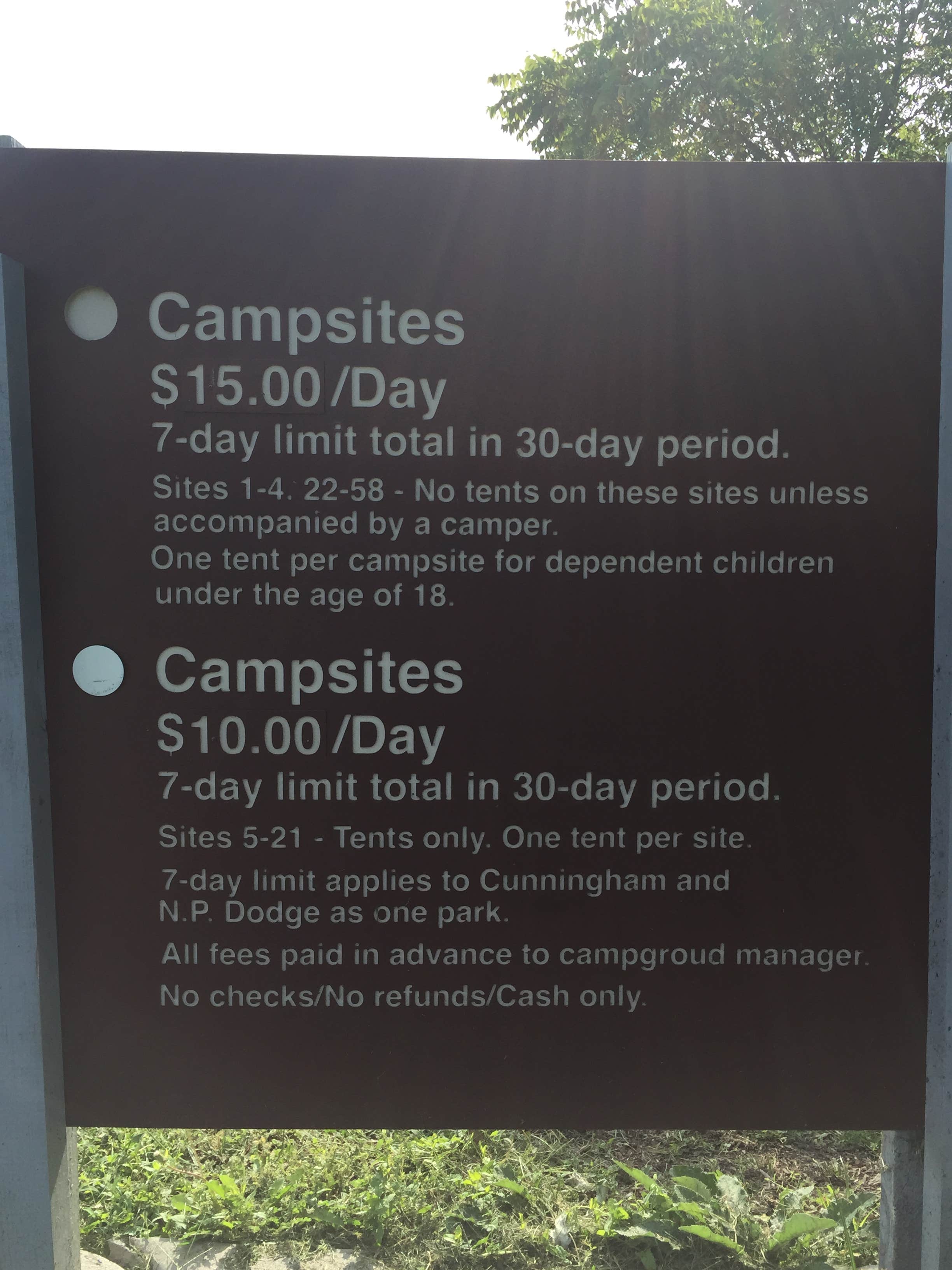 Camper submitted image from Cunningham Lake Dam Site 11 Campground - 4