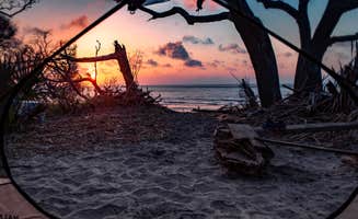 Stephanie J.'s photo of a dispersed camping area at Little Tybee Island Dispersed in Georgia