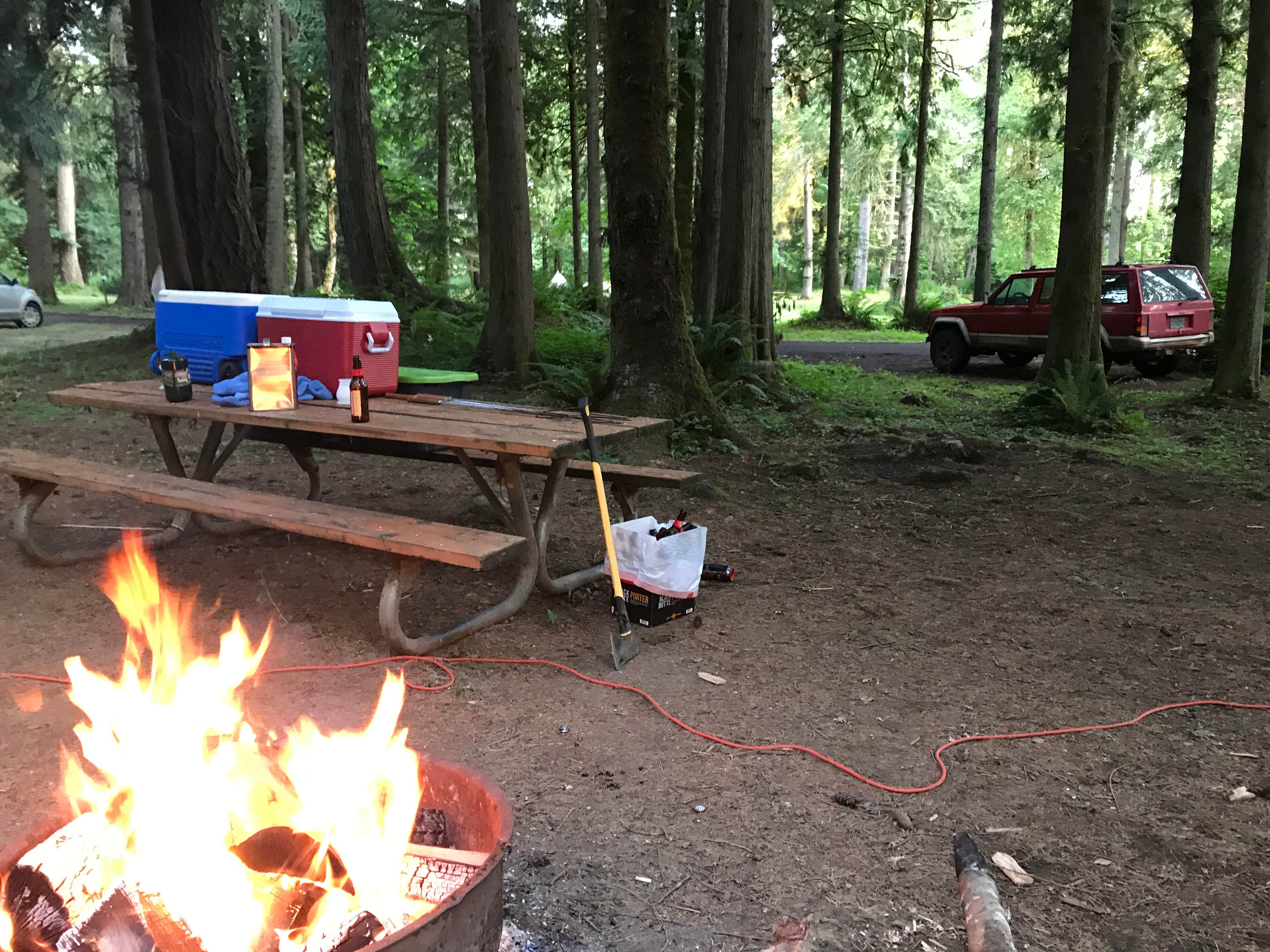 Camper-submitted photo at Hudson-Parcher Park near Rainier, OR