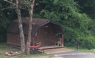 Lori H.'s photo of a cabin at Battlefield Campground & RV Park near Menlo, GA