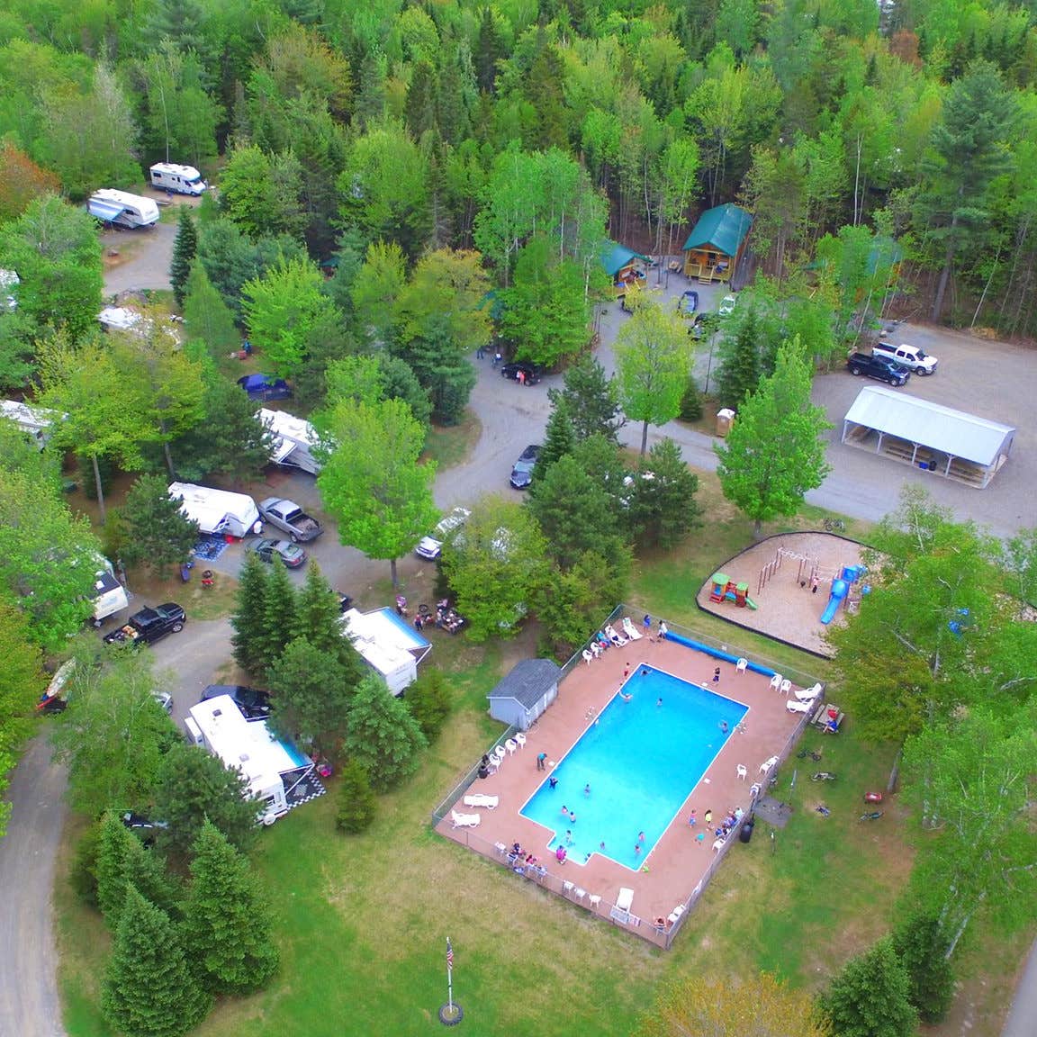 Spacious Skies Balsam Woods Campground Camping The Dyrt