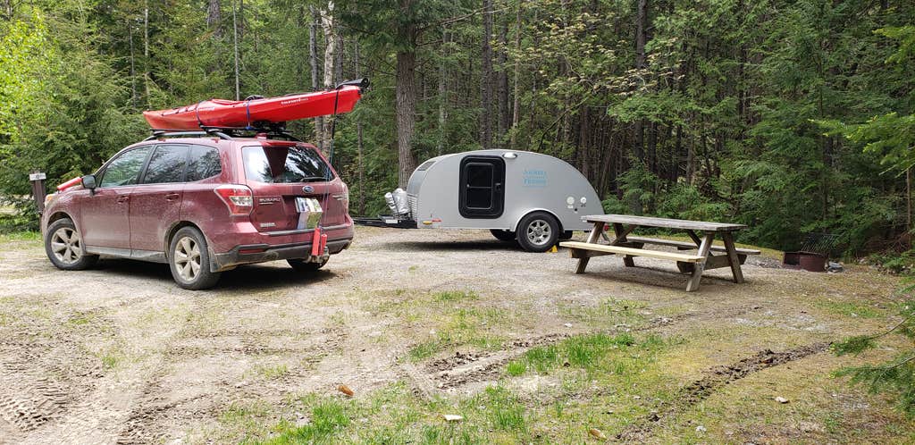 Jean C.'s photo of rv camping at Wilderness Edge Campground near Brownville Junction, ME