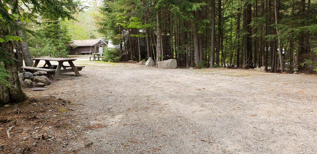 Jean C.'s photo of glamping accommodations at Wilderness Edge Campground near Stacyville, ME