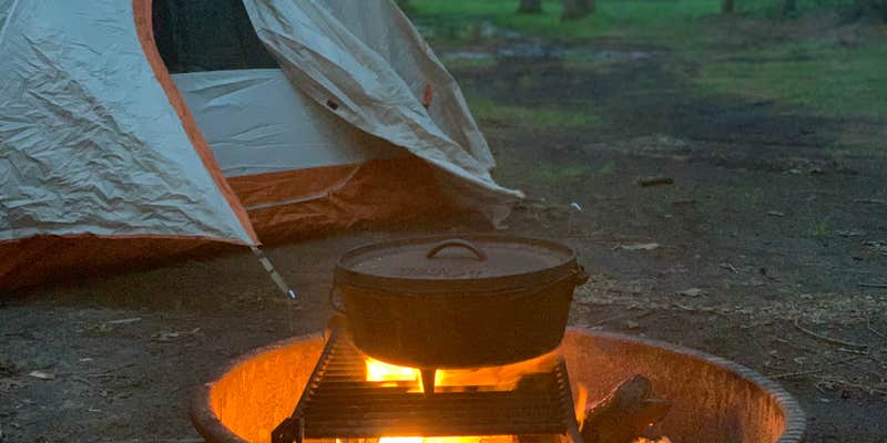 Camper submitted image from Cathedral Pines County Park