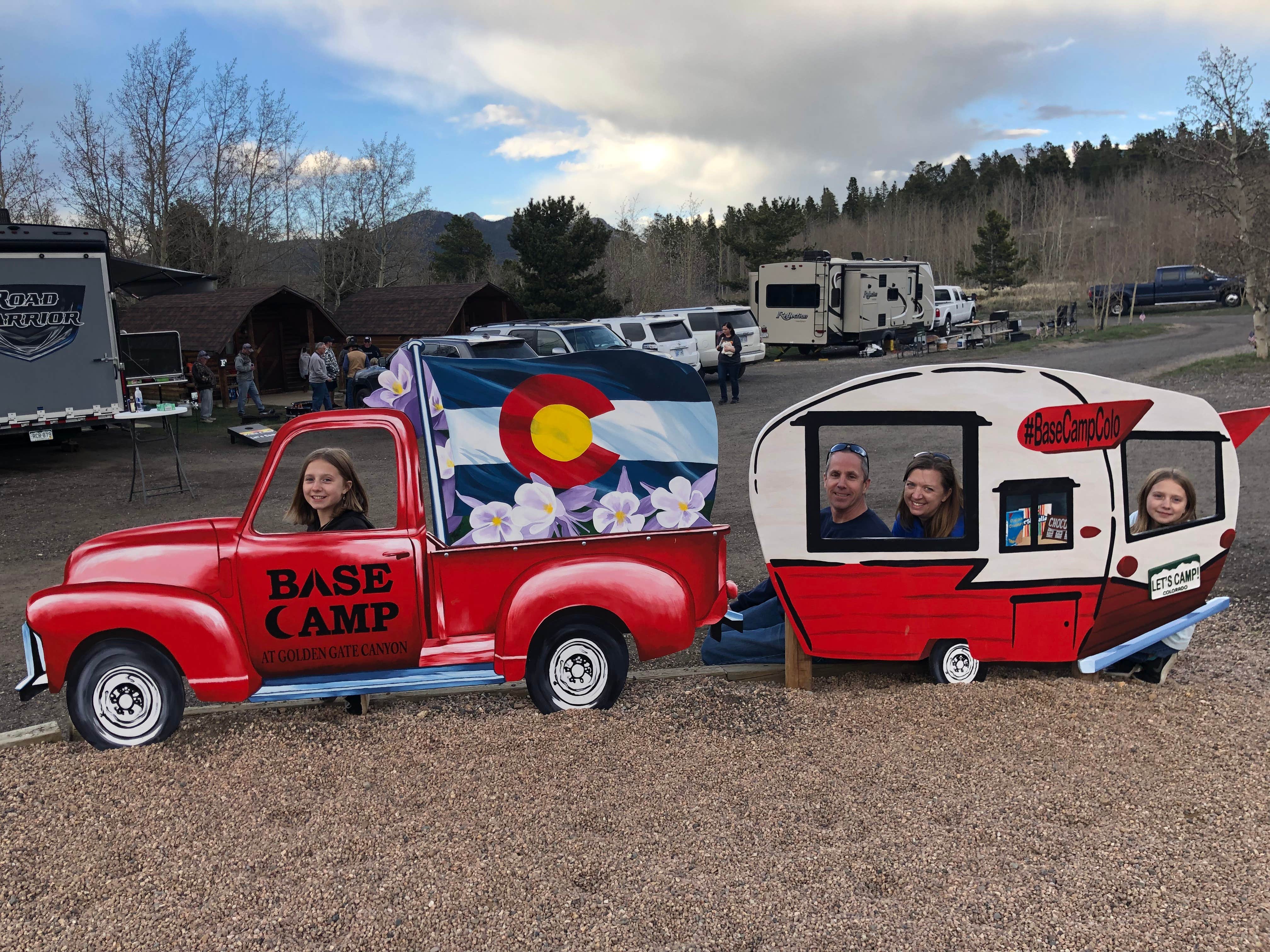 Cary I.'s photo of rv camping at Base Camp at Golden Gate Canyon near Idaho Springs, CO