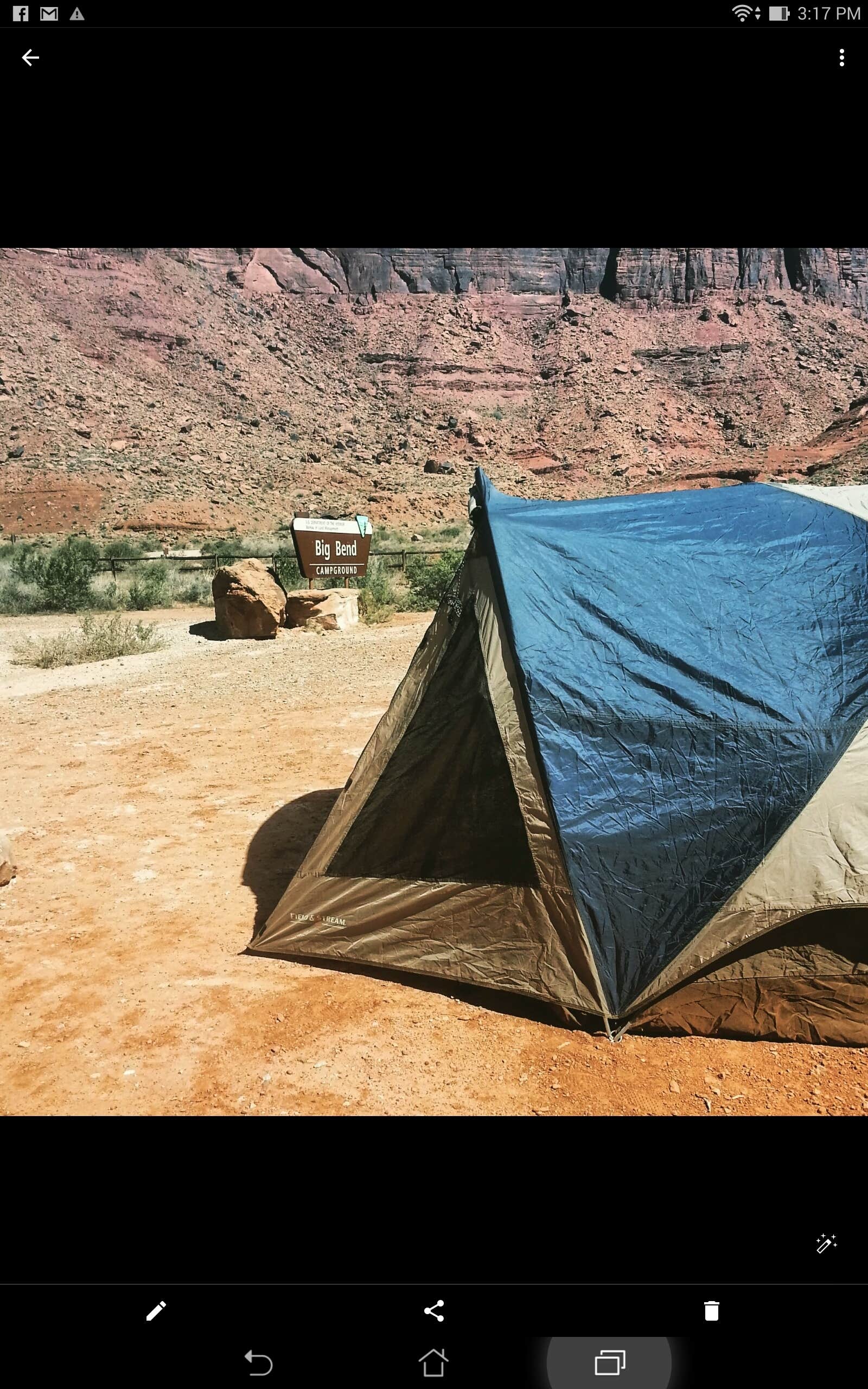 Camper submitted image from Big Bend Group Sites - 3