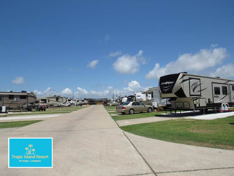 Camper-submitted photo at Tropic Island Resort near Port Aransas, TX