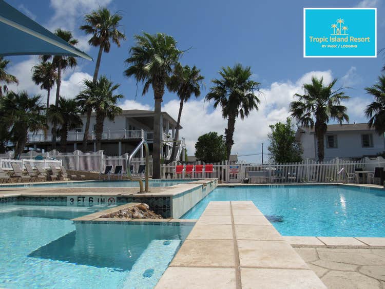 Camper-submitted photo at Tropic Island Resort near Port Aransas, TX