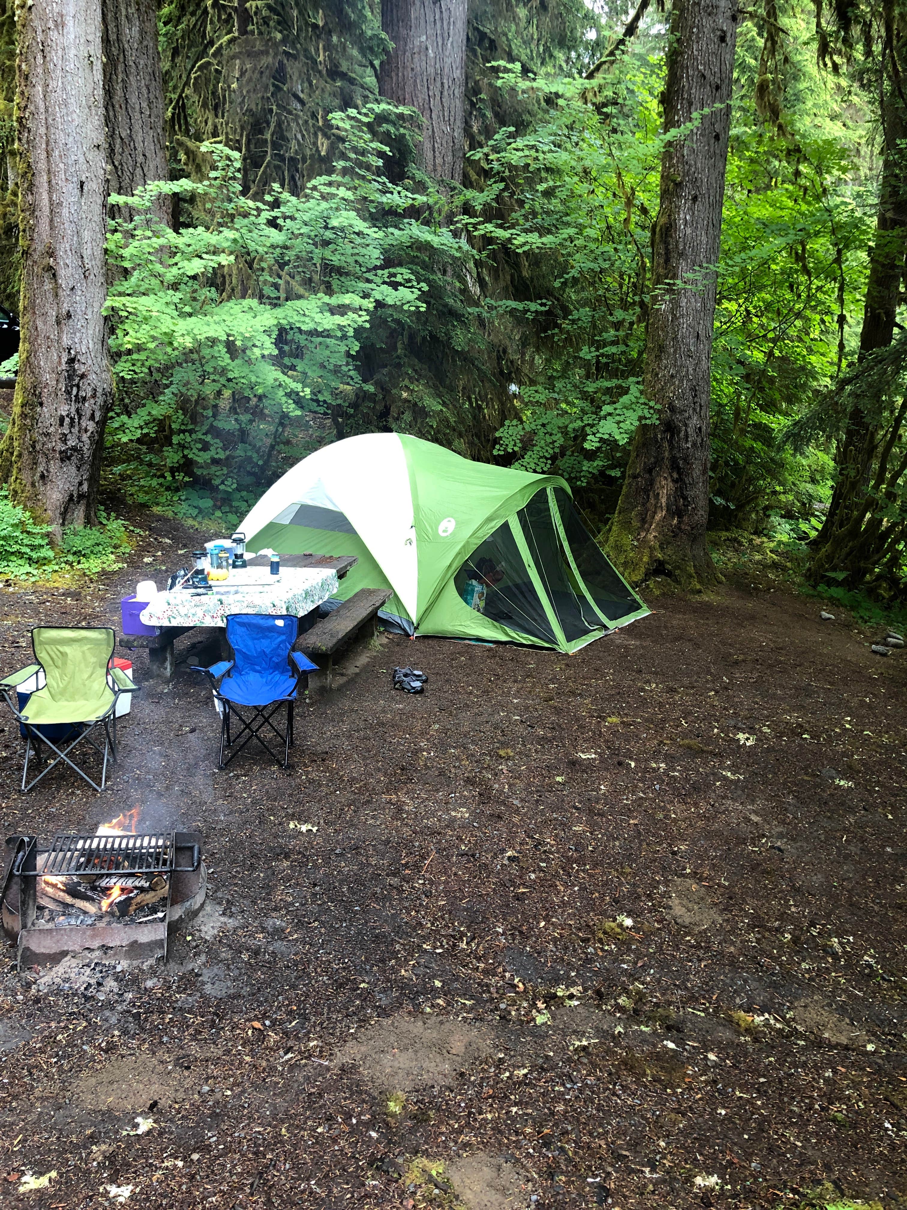 Lisa M.'s photo at Sol Duc Hot Springs Resort Campground — Olympic National Park near Olympic National Park