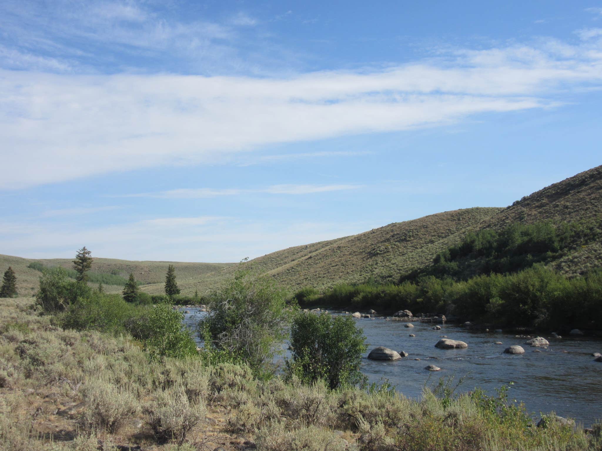Camper-submitted photo at Warren Bridge Recreation Area Designated Dispersed Camping near Cora, WY