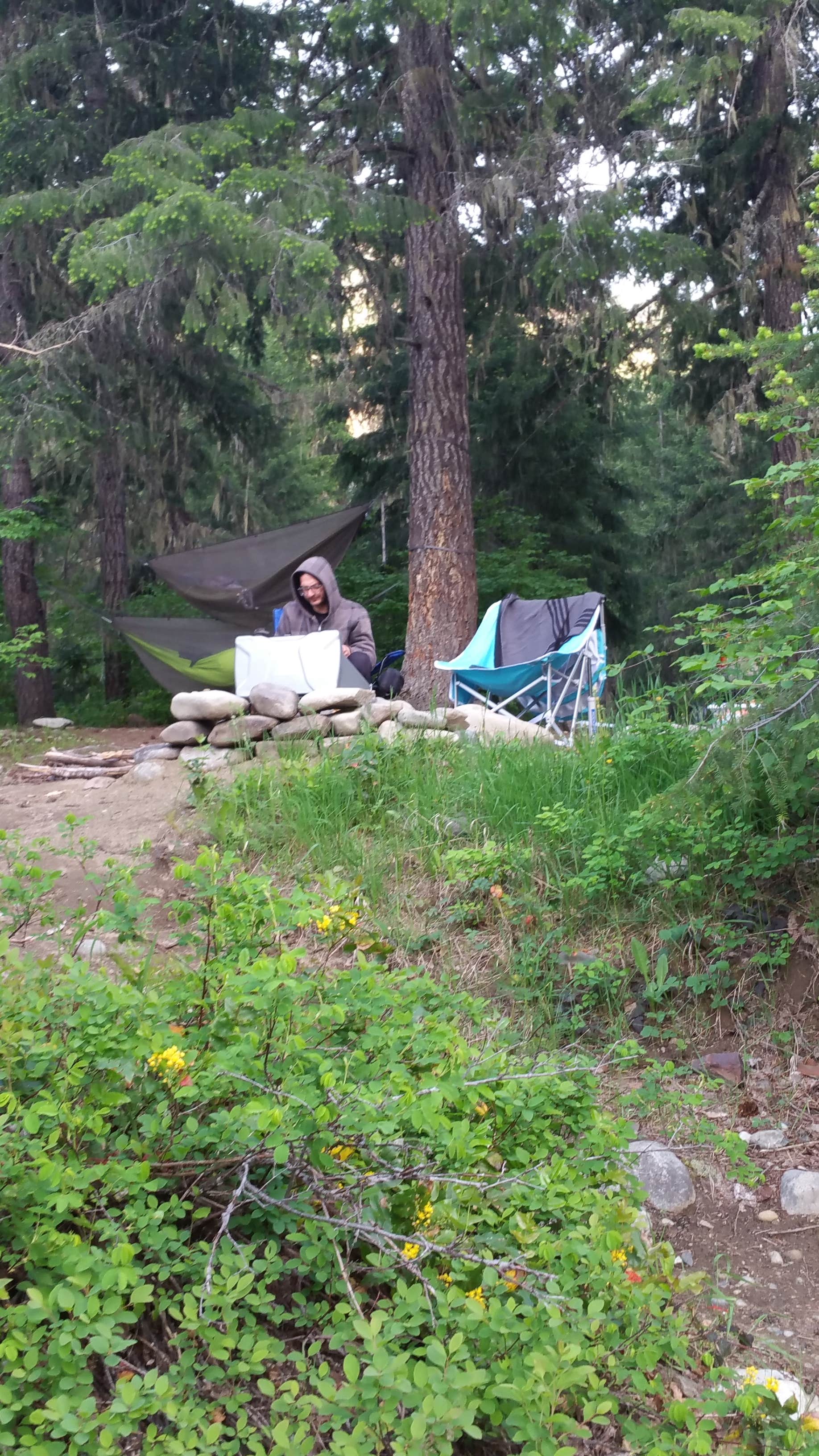 Megan C.'s photo of a dispersed camping area at French Cabin Creek Recreation Area near Baring, WA