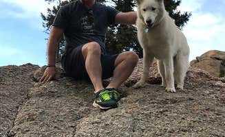 Ryan T.'s photo of camping with pets at Spruce Grove Campground near Hartsel, CO