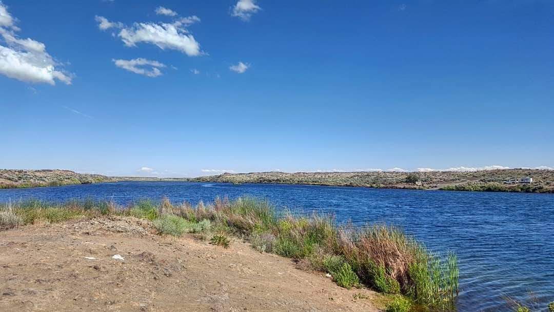 Camper-submitted photo at Quincy Lake near Quincy, WA