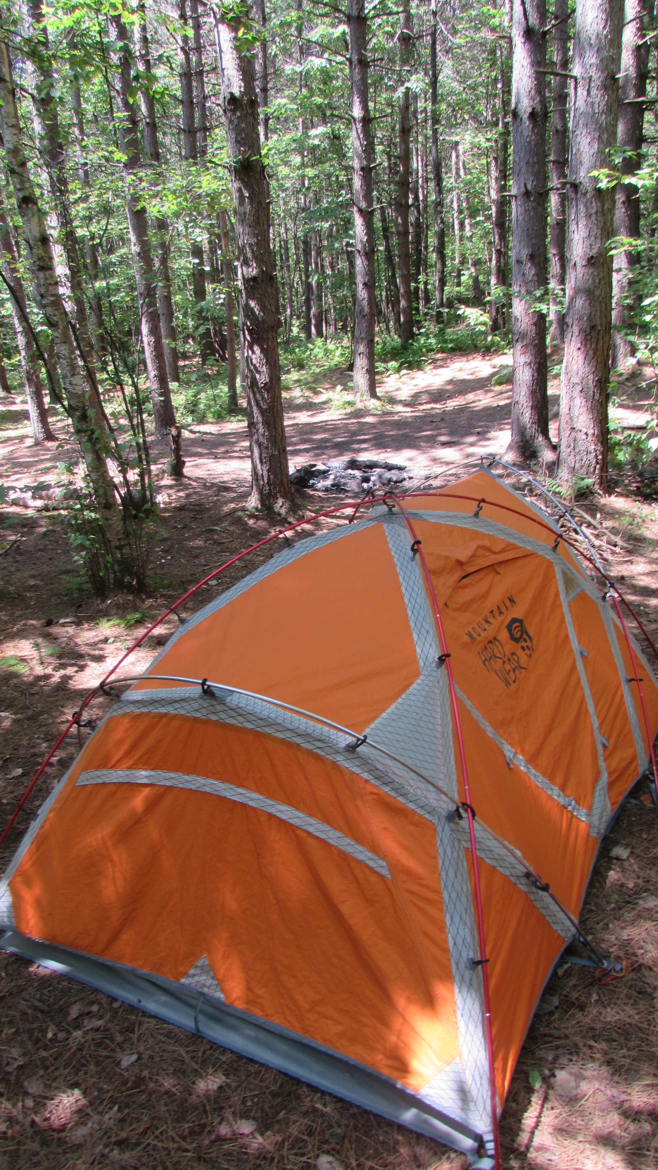 Mike B.'s photo of a dispersed camping area at Lincoln Dispersed Camping near Bradford, VT