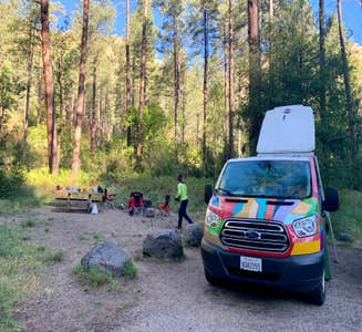 Camper-submitted photo from Bonito Campground — Sunset Crater National Monument