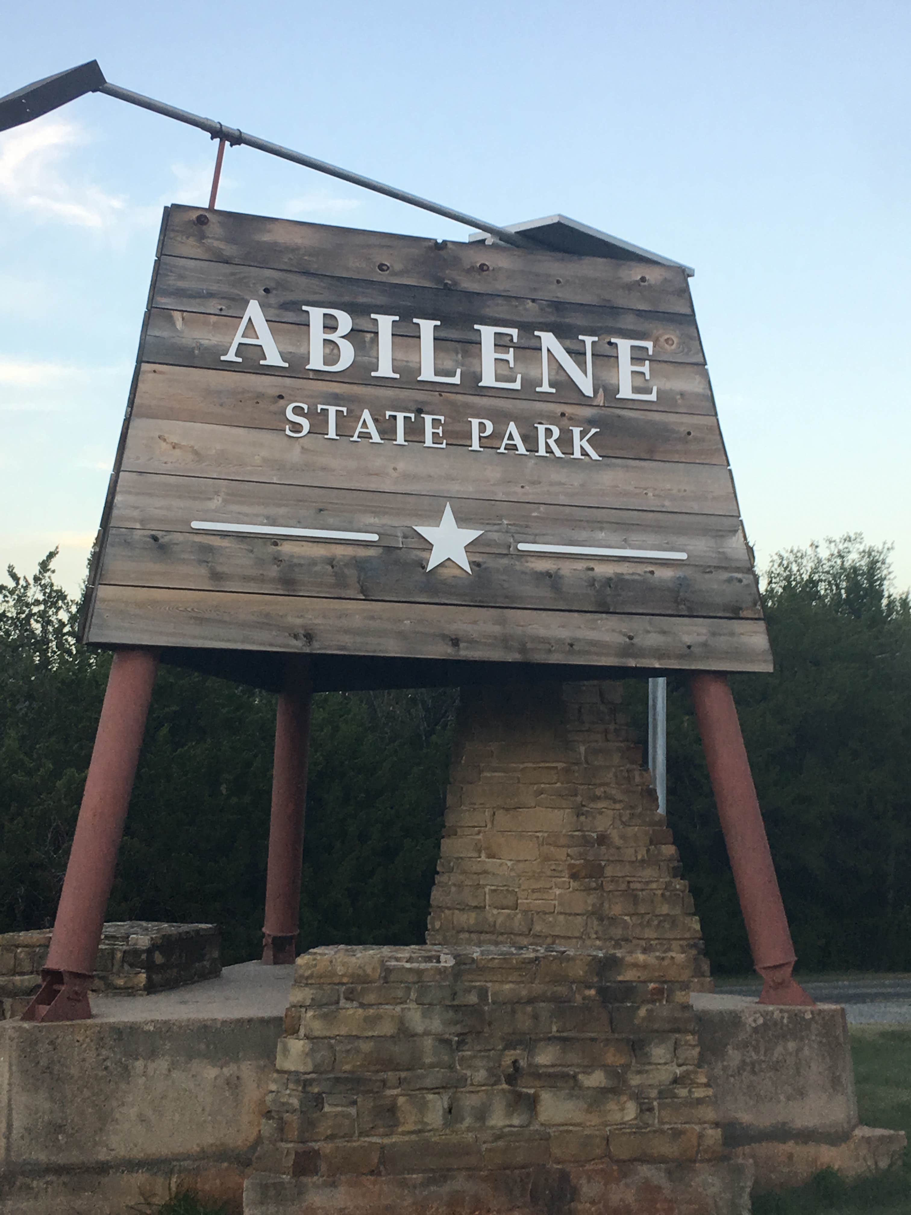 Camper submitted image from Abilene State Park Campground - 3