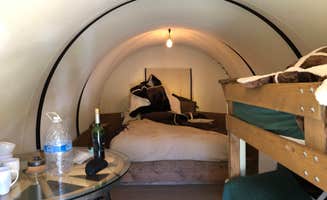 Emily Grace M.'s photo of glamping accommodations at Yosemite Pines RV Resort & Family Lodging near Pine Grove, CA