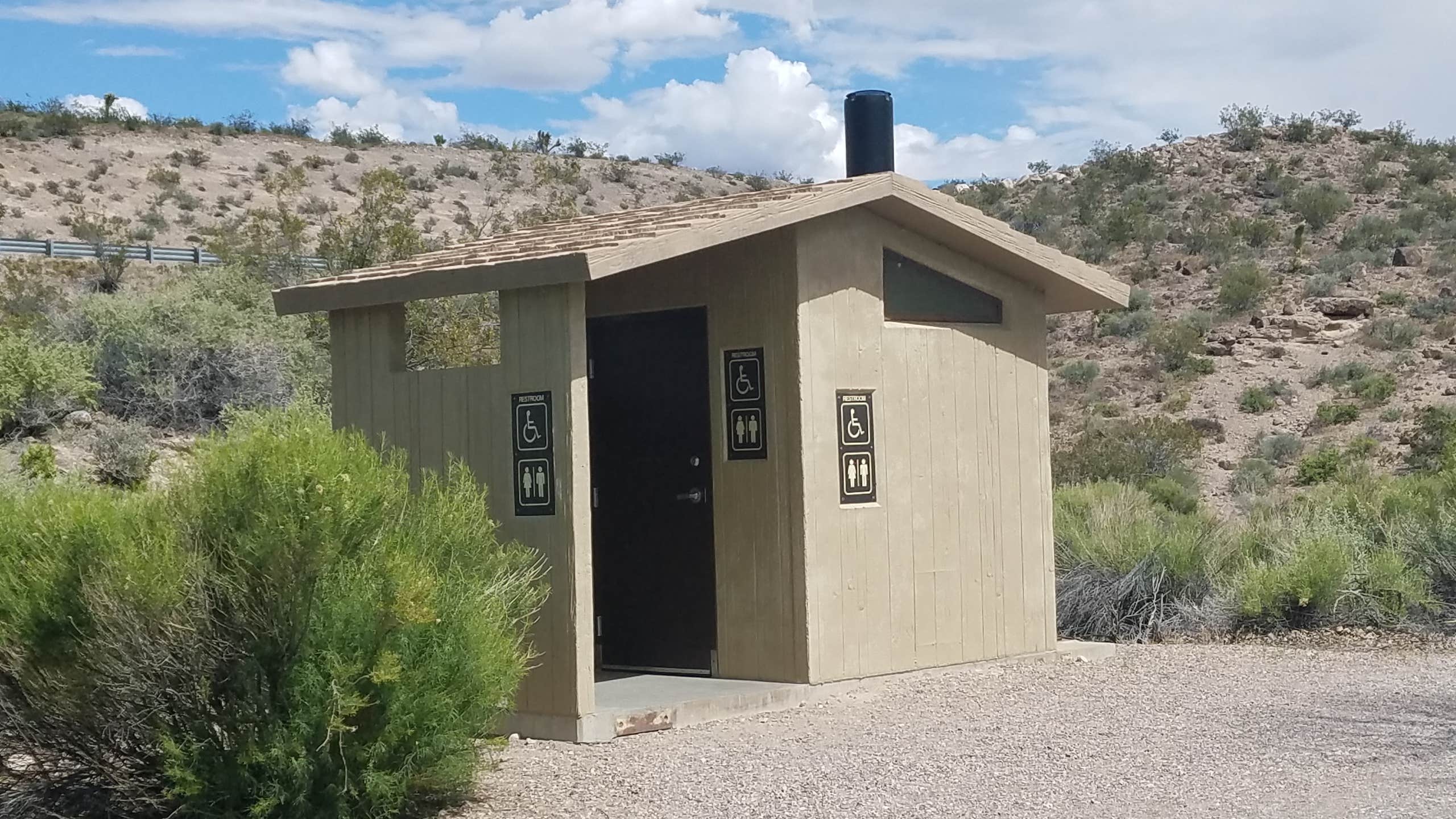 Colette K.'s photo of glamping accommodations at Upper Campground - Pahranagat National Wildlife Refuge near Humboldt-Toiyabe National Forest Headquarters