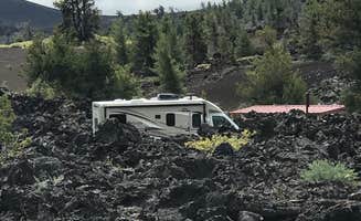 Sheila W.'s photo of rv camping at Group Campground — Craters of the Moon National Monument near Craters of the Moon National Monument