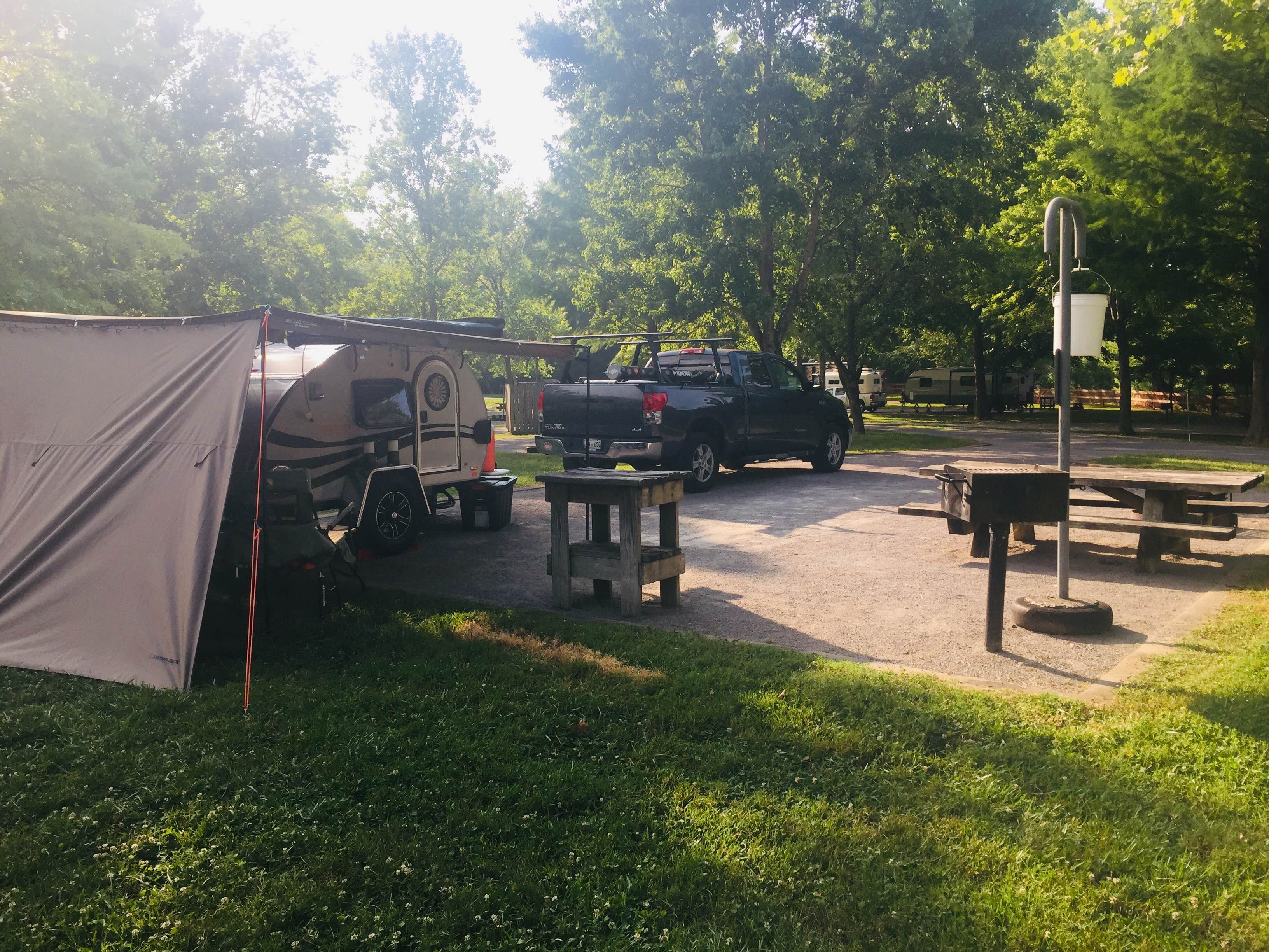 Camper submitted image from Center Hill Lake Primitive Camping Areas — Center Hill Lake - 3