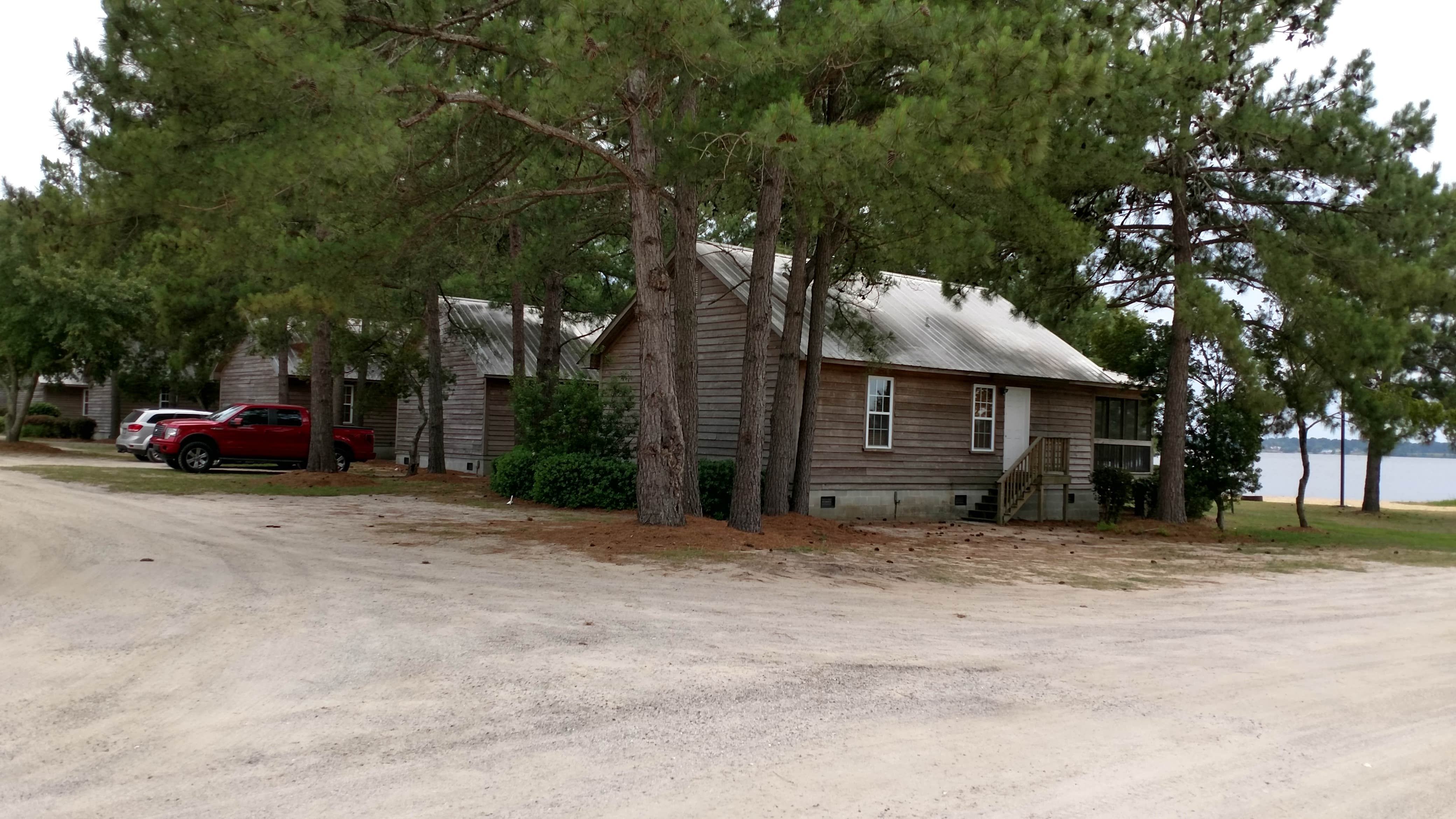 Shelby L.&#x27;s photo of a cabin at Palmetto Shores RV Resort near Huger, SC
