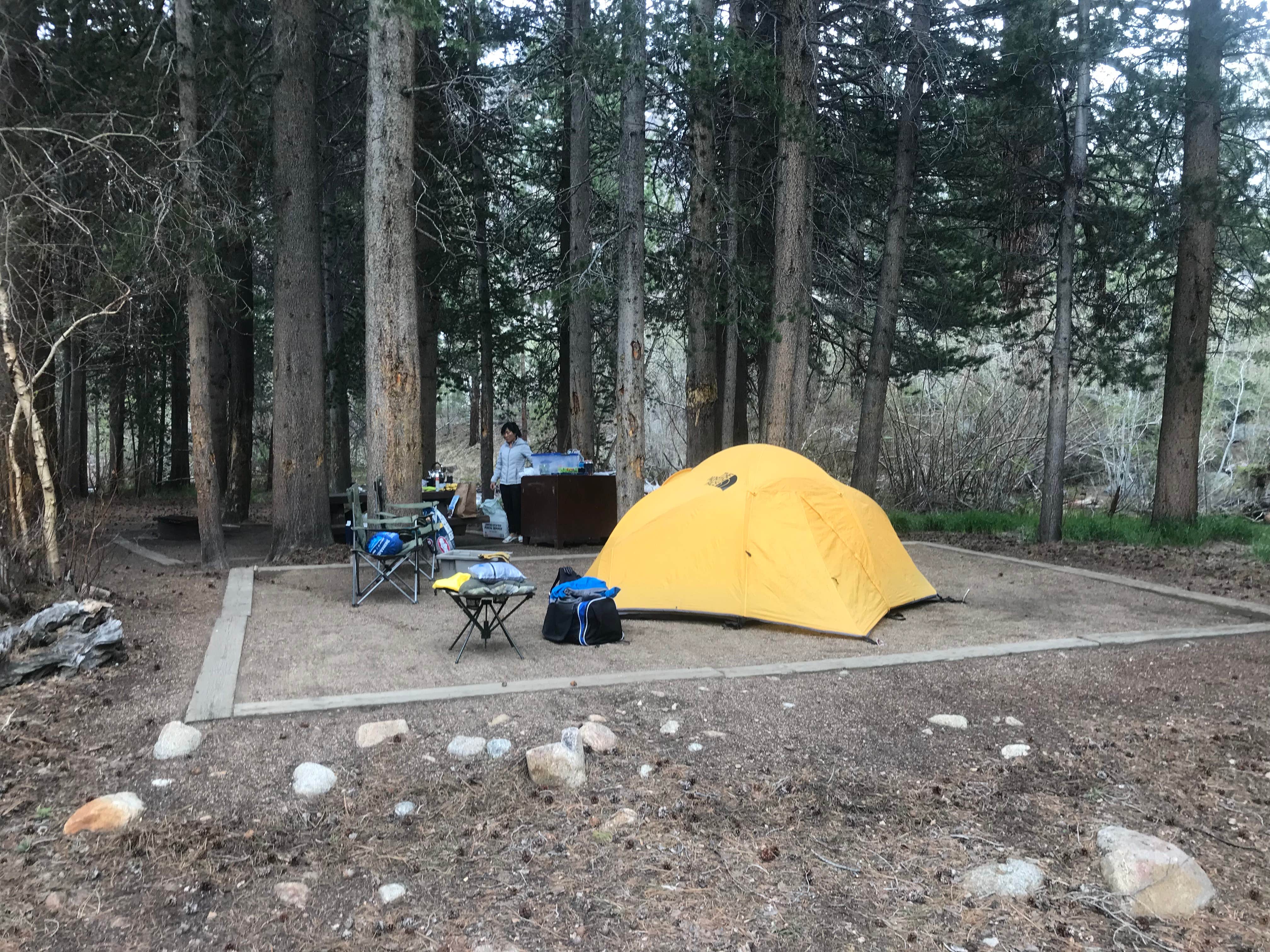 Hugh R.'s photo of tent camping at Bishop Park Group (Ca) — Inyo National Forest near Independence, CA