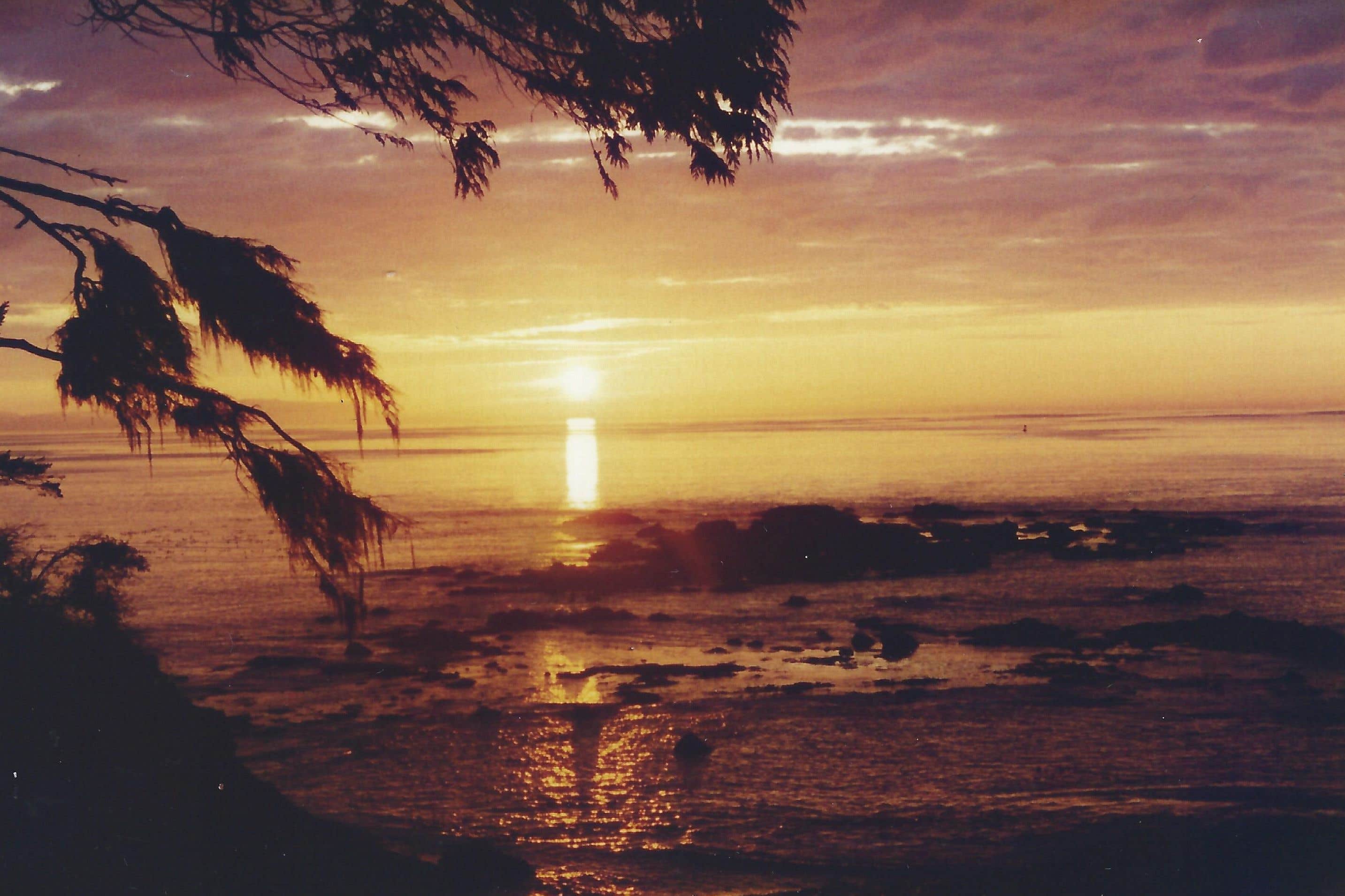 When there is a great sunset, you cannot beat the views from the water view sites!