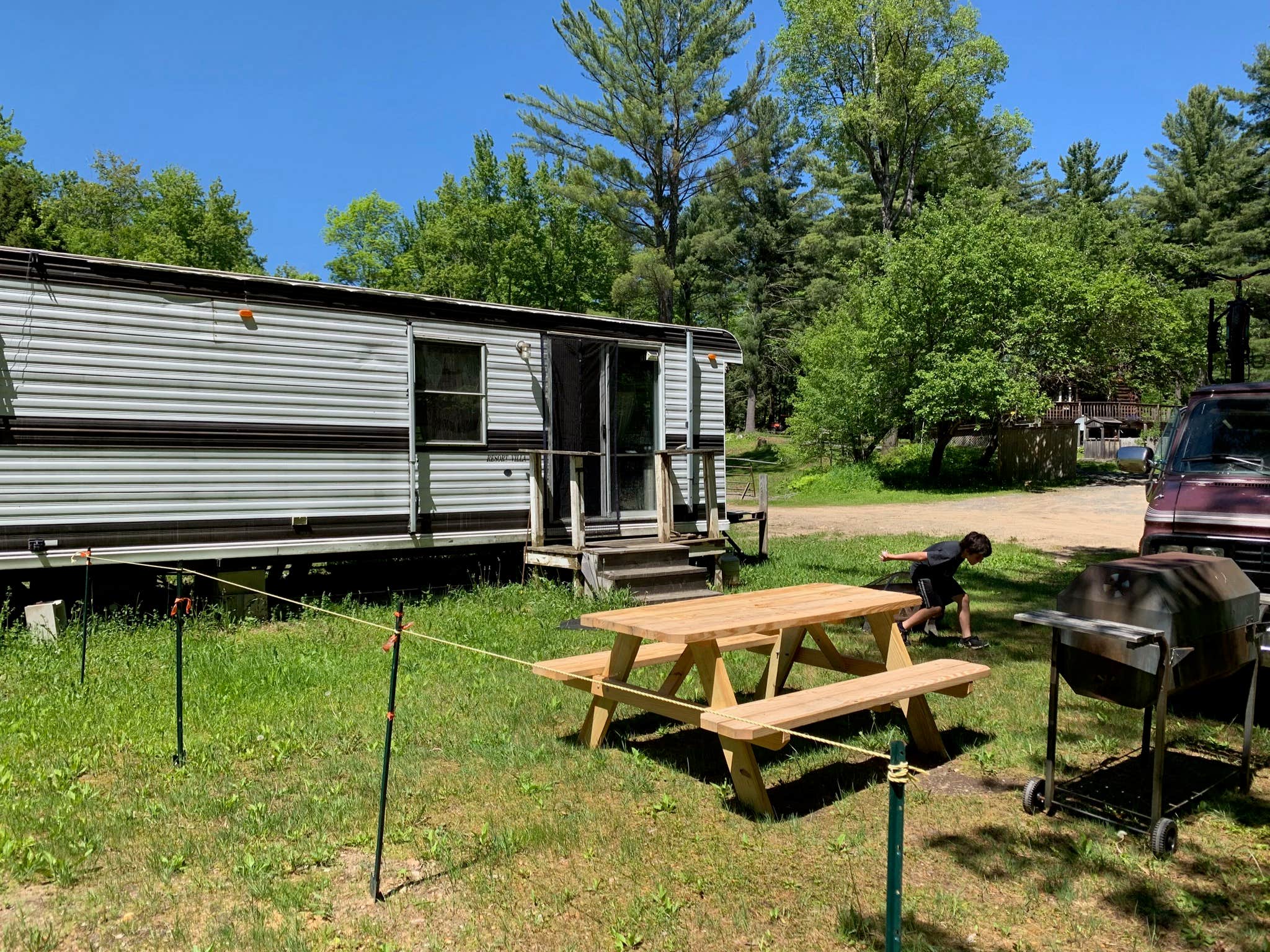 Tony F.'s photo at DevilDoc Campsites near Caroga Lake, NY