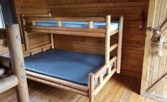 Kari T.'s photo of glamping accommodations at Buffalo Ridge Camp Resort near Hot Springs, SD