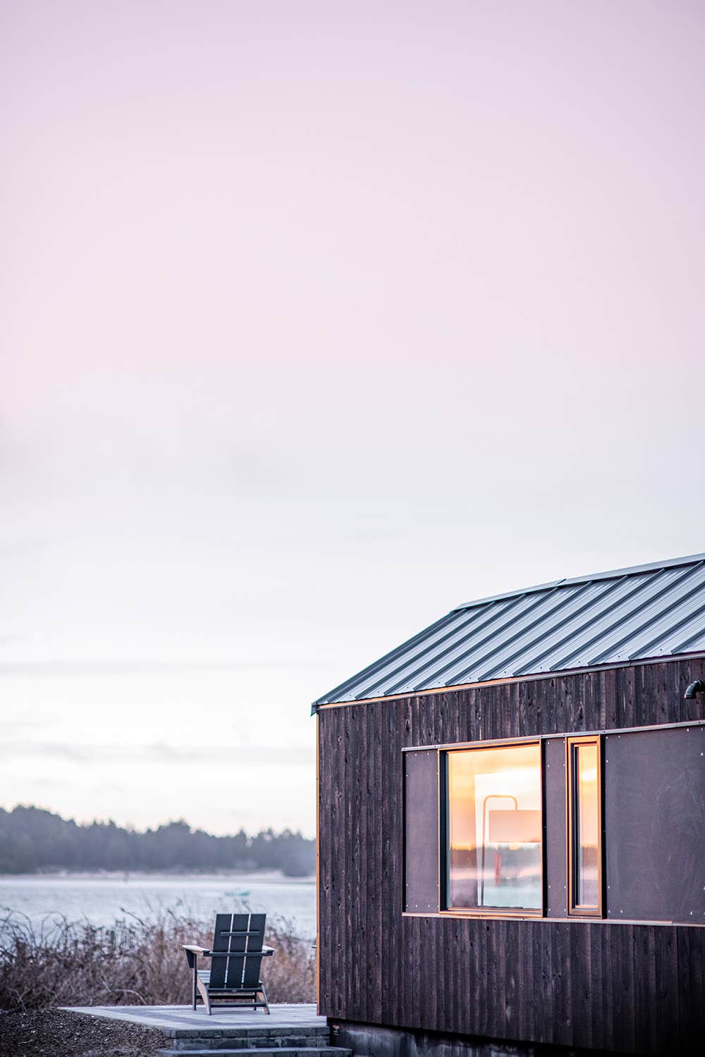 Kelsey  B.'s photo of a cabin at Bay Point Landing near Coos Bay, OR