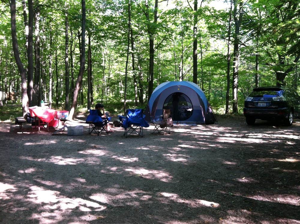 jasmine L.'s photo at South Nicolet Bay Campground — Peninsula State Park near Ellison Bay, WI