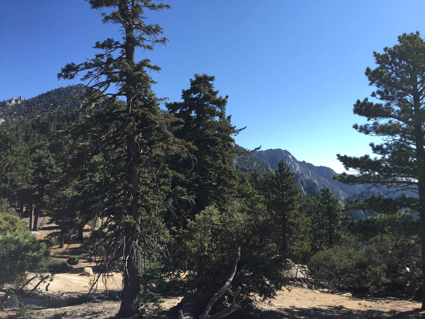 Little round valley campground top