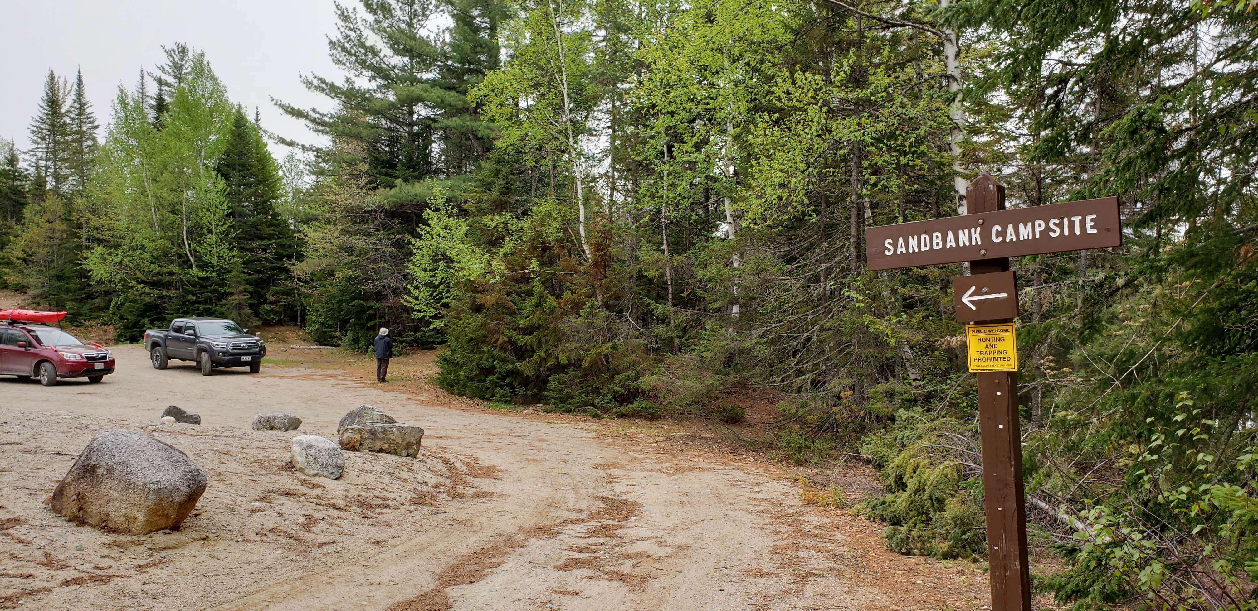 Camper-submitted photo at Sandbank Stream — Katahdin Woods And Waters National Monument near Stacyville, ME