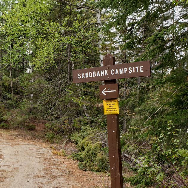 Sandbank Stream — Katahdin Woods And Waters National Monument Camping