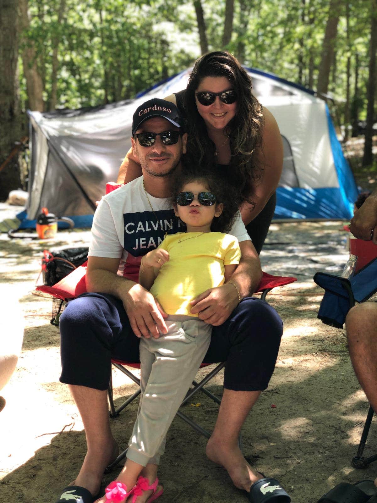 Wayne C.'s photo of tent camping at Sandy Hook — Gateway National Recreation Area near Beachwood, NJ