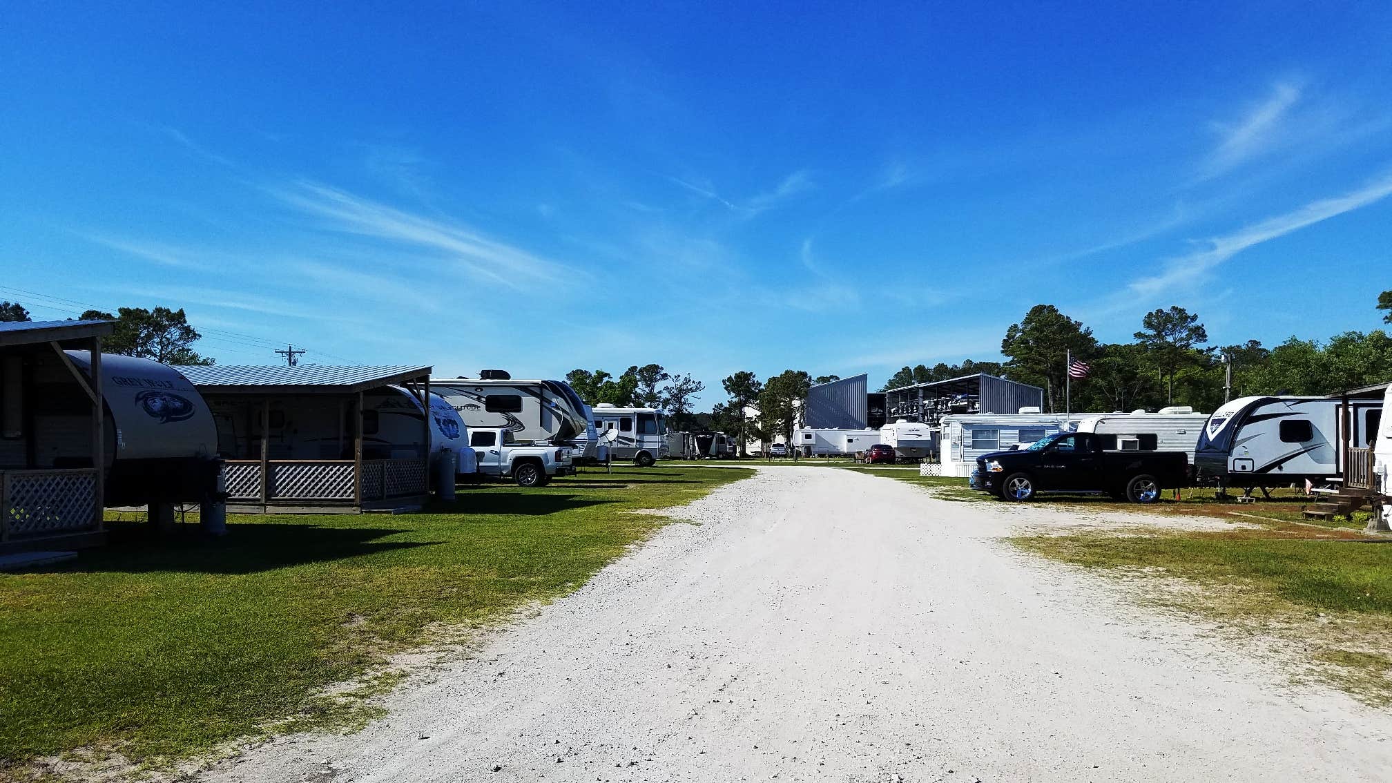 M K.'s photo of rv camping at Seahaven Marine RV Park near Harrells, NC
