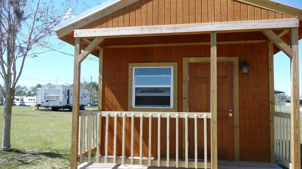 Amberay M.'s photo of a cabin at Goethe Trailhead Ranch Campground near Inverness, FL