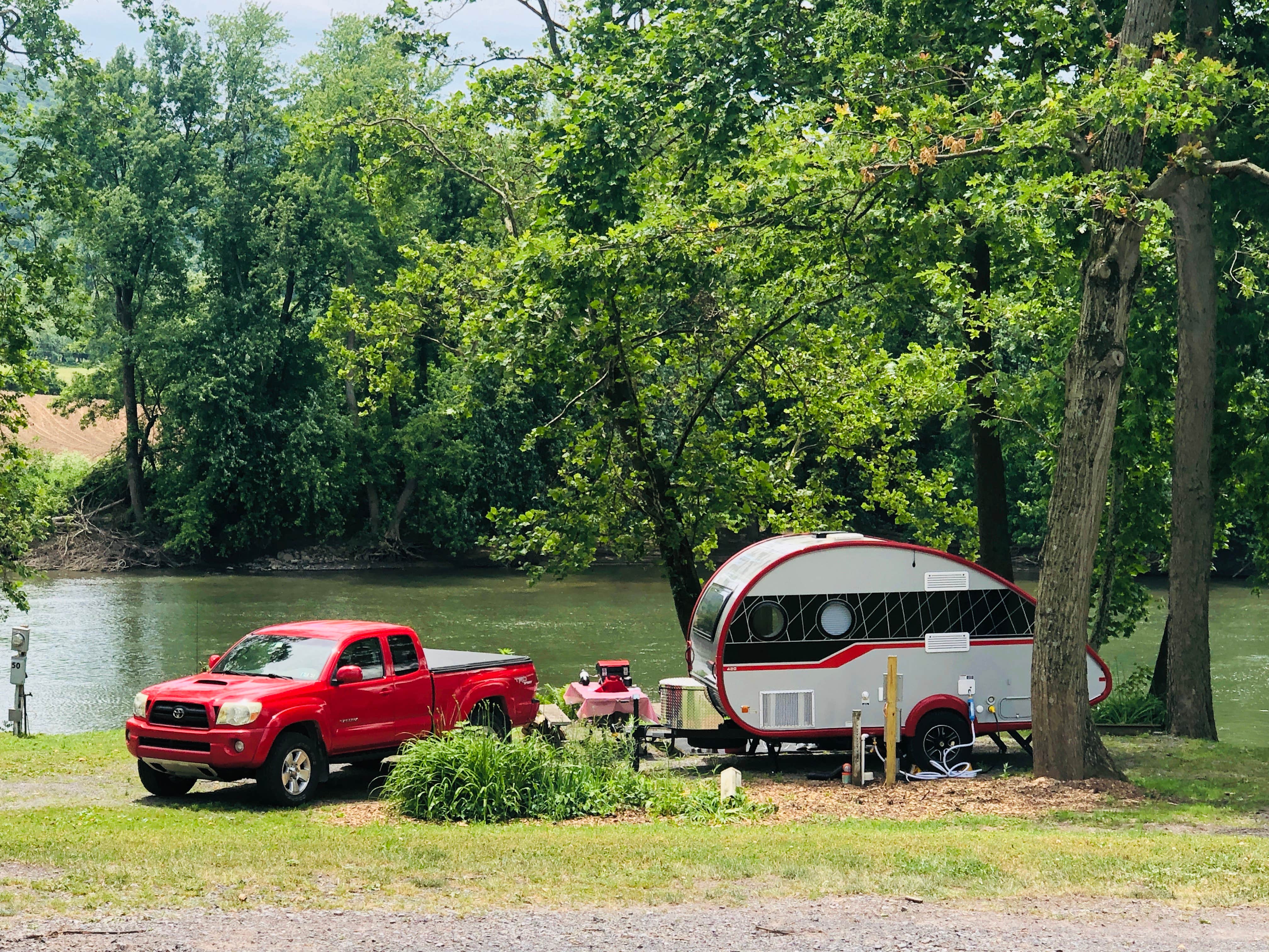 Matthew S.'s photo of rv camping at Waterside Campground and RV Park near Lemont, PA