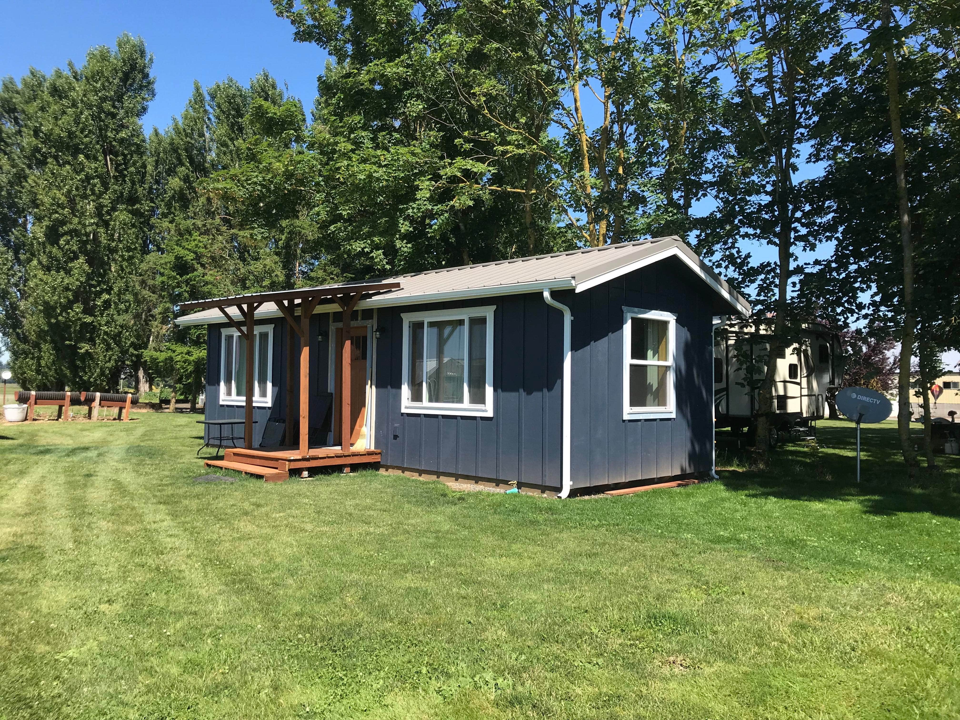 Lisa O.'s photo of a cabin at Oostema Farmstead near Anacortes, WA