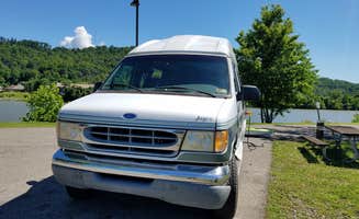 Jennifer B.'s photo of rv camping at Saint Albans Roadside Park near Red House, WV