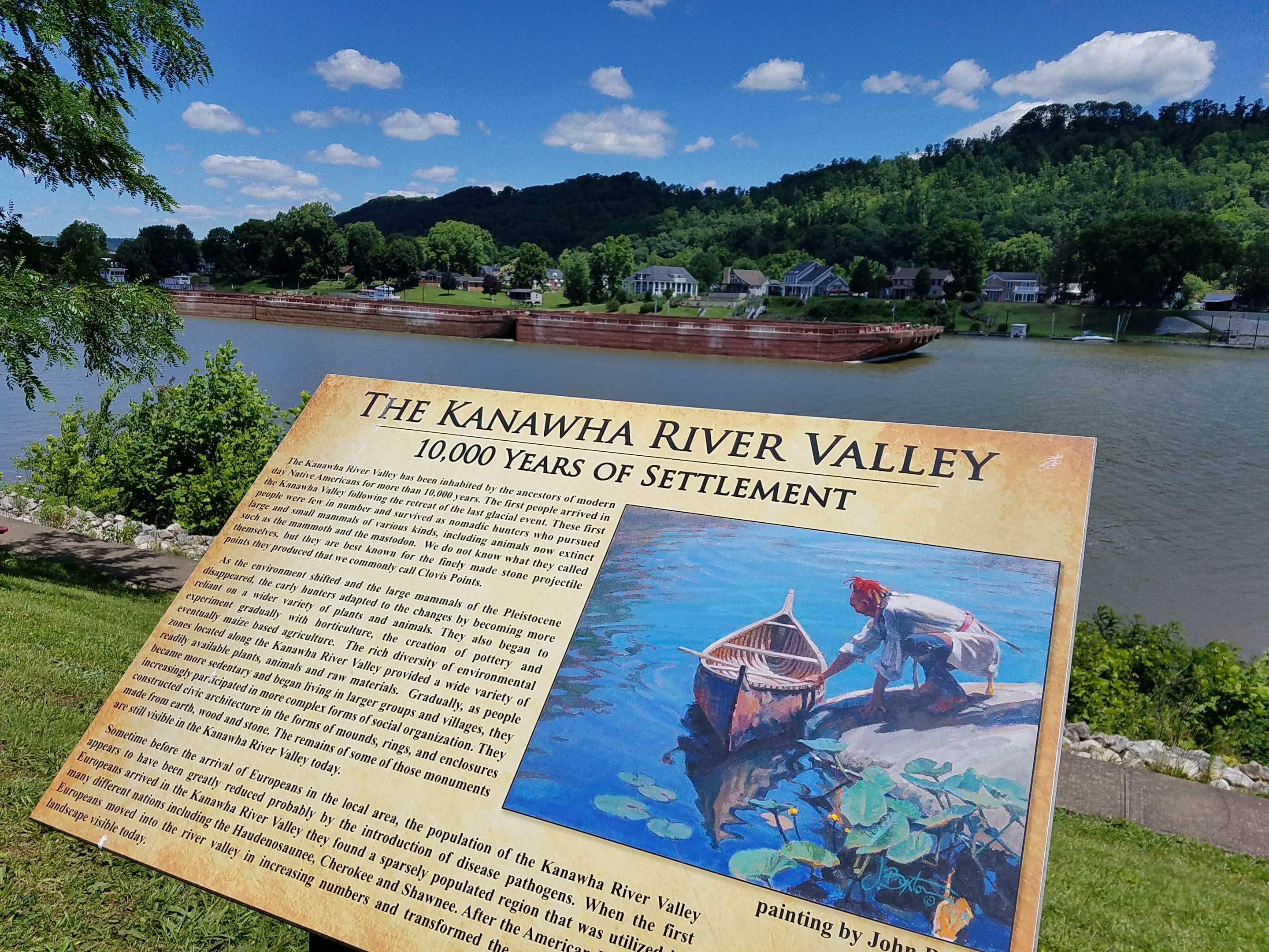 My great grandfather used to travel to the Kanawha Valley to buy bags of salt.