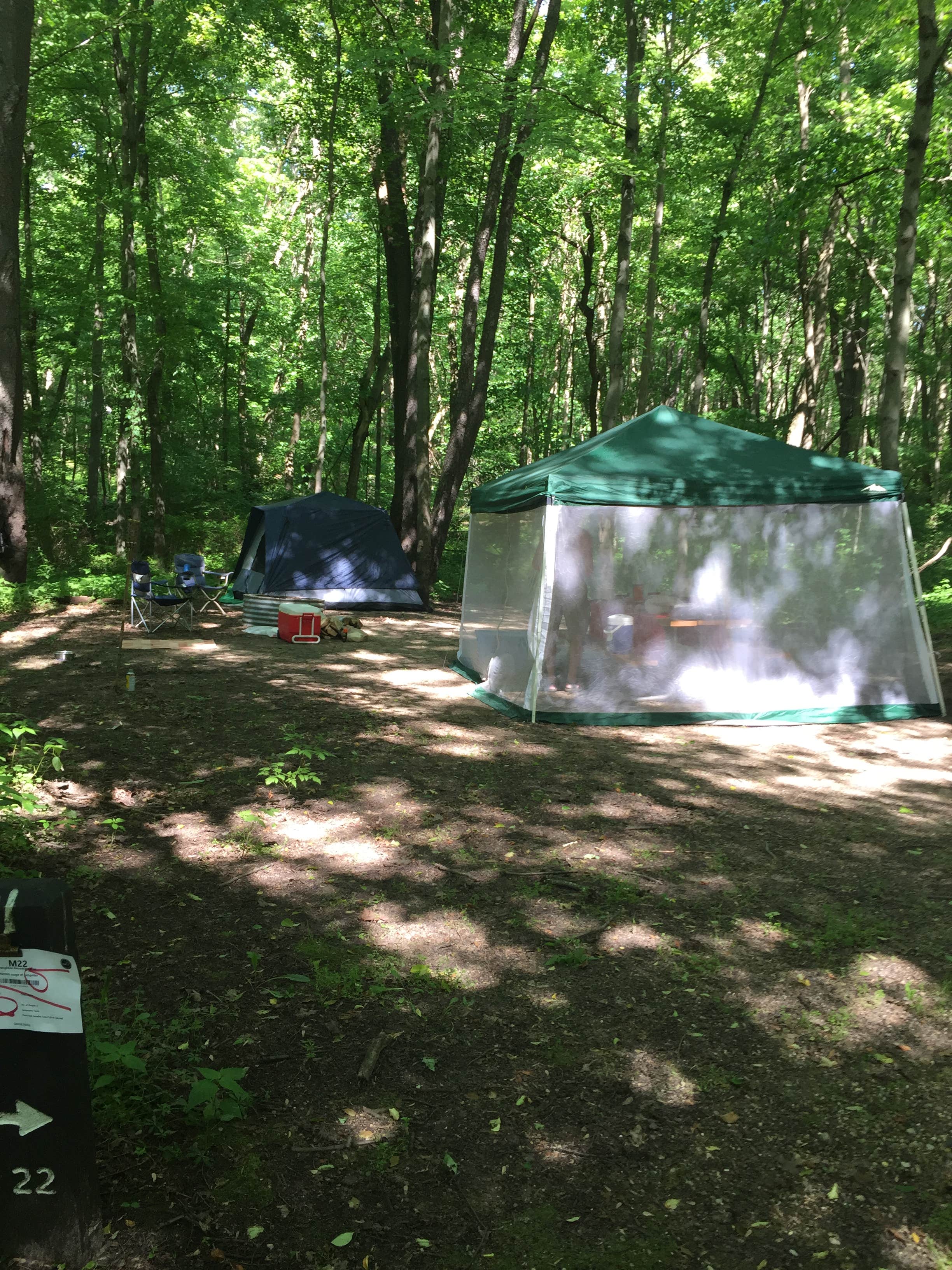 Jackie C.'s photo at Murray Lake Campground near Garden City, MI