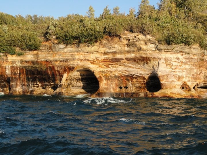photo from Pictured Rocks cruise