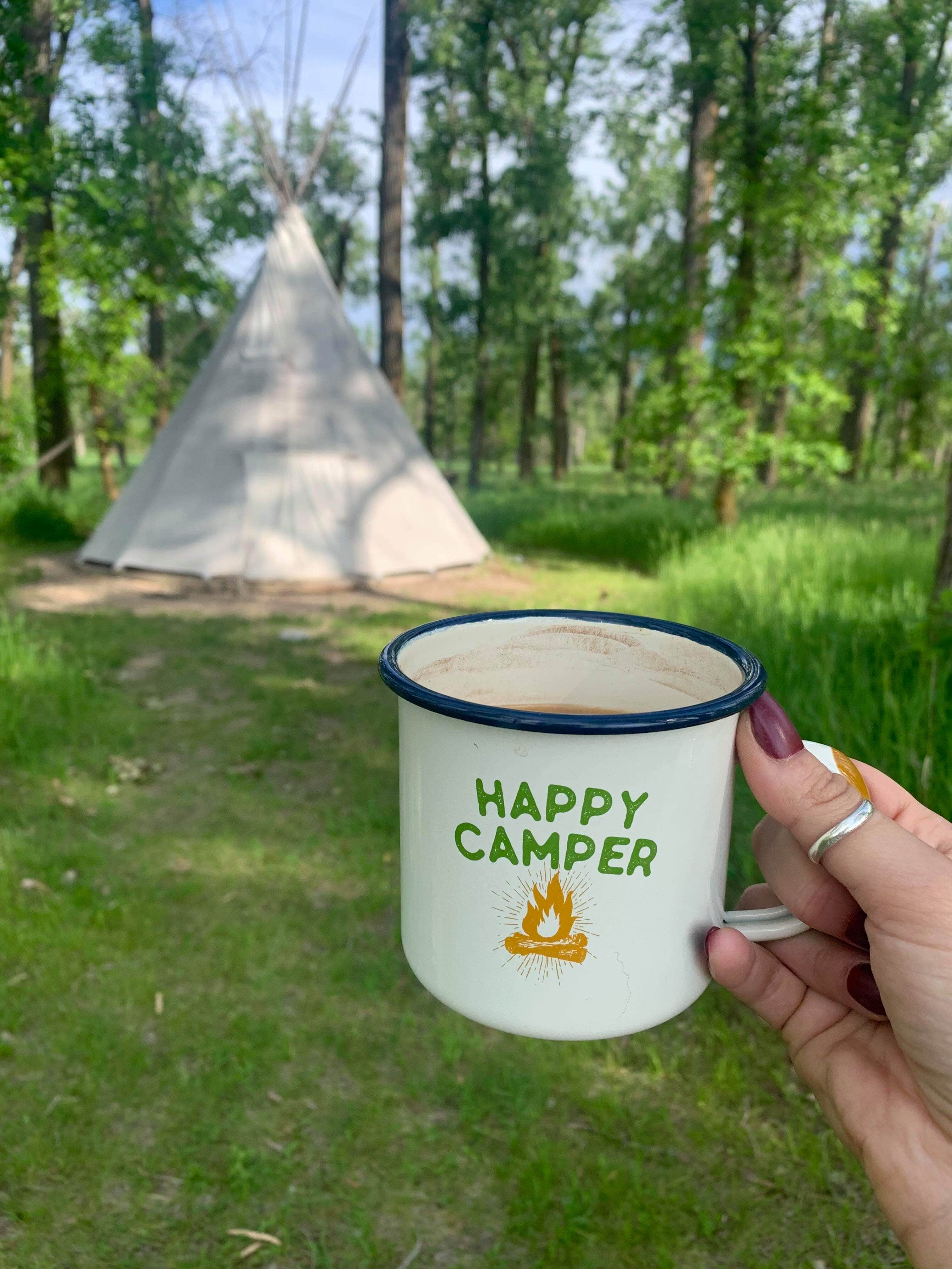 Very roomy campground.