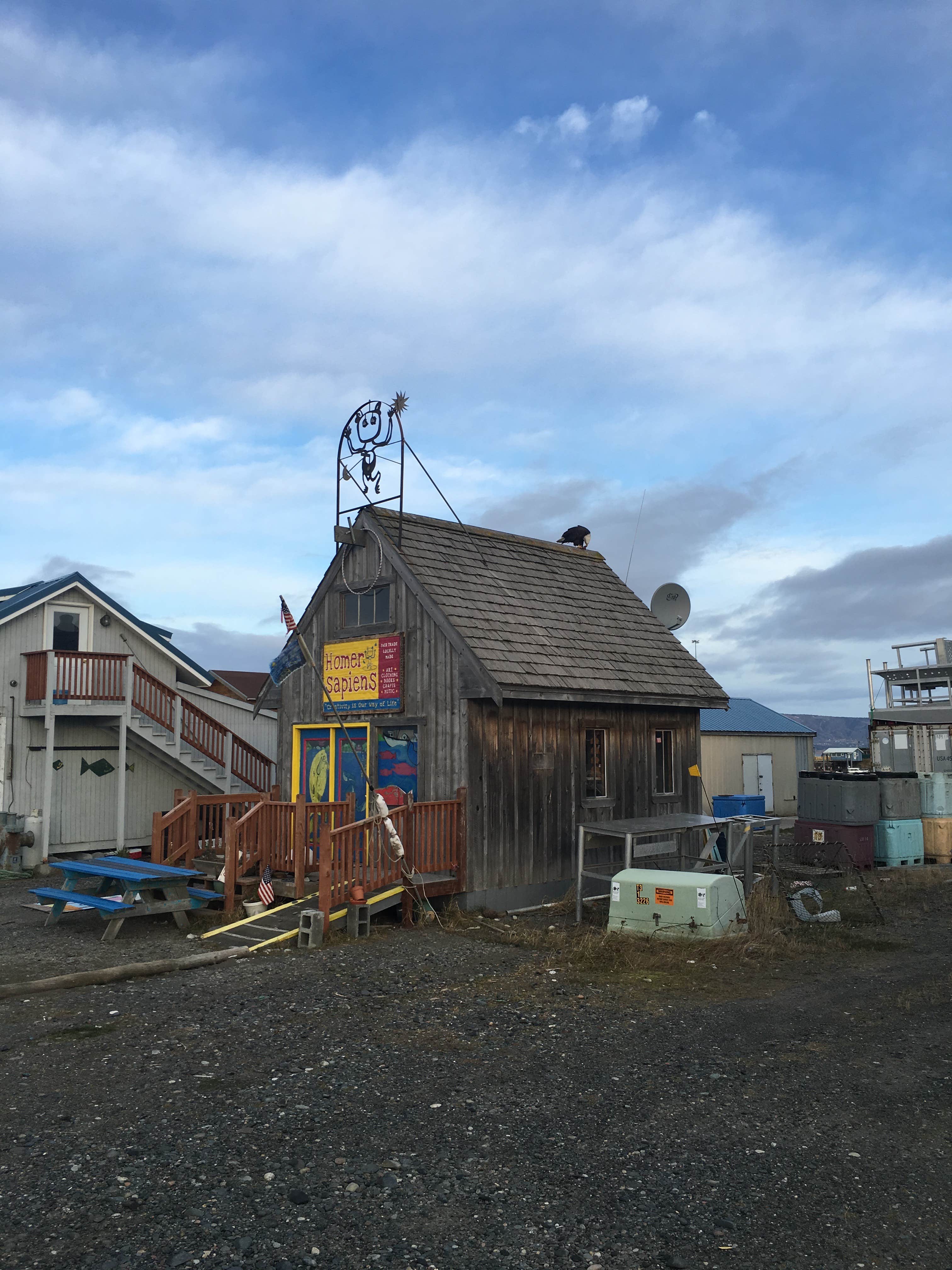 Bart R.'s photo of glamping accommodations at Homer Spit Campground near Seldovia, AK