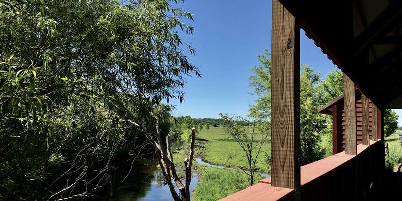 Camper submitted image from Holdingford City Park on the Lake Wobegon Trail
