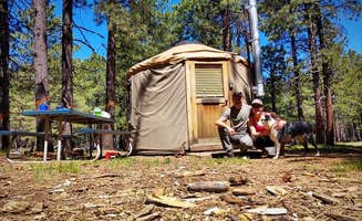Kaysha R.'s photo of tent camping at Arizona Nordic Village near Leupp, AZ