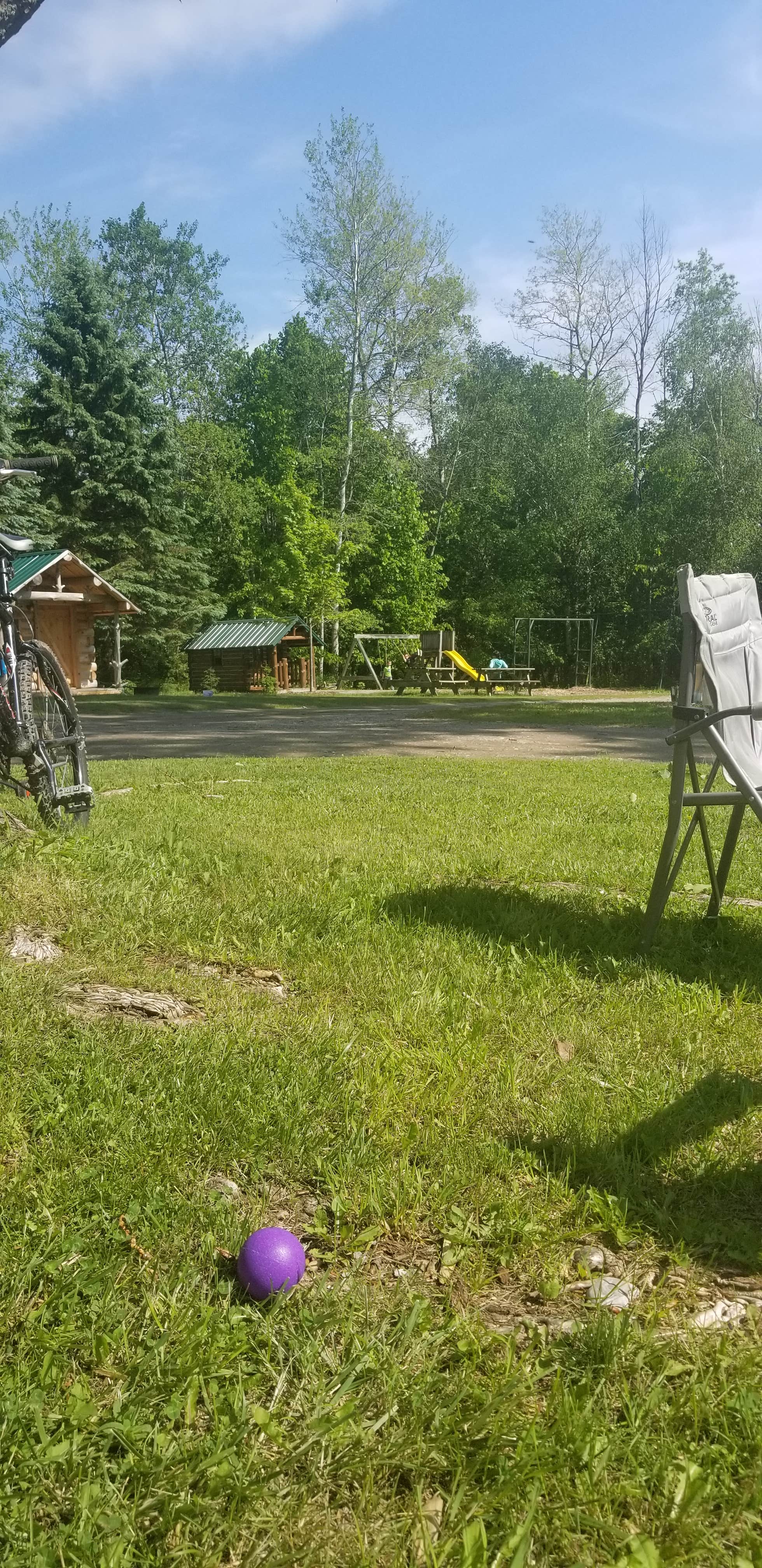 Camper-submitted photo at Betsie River Campsite near Frankfort, MI