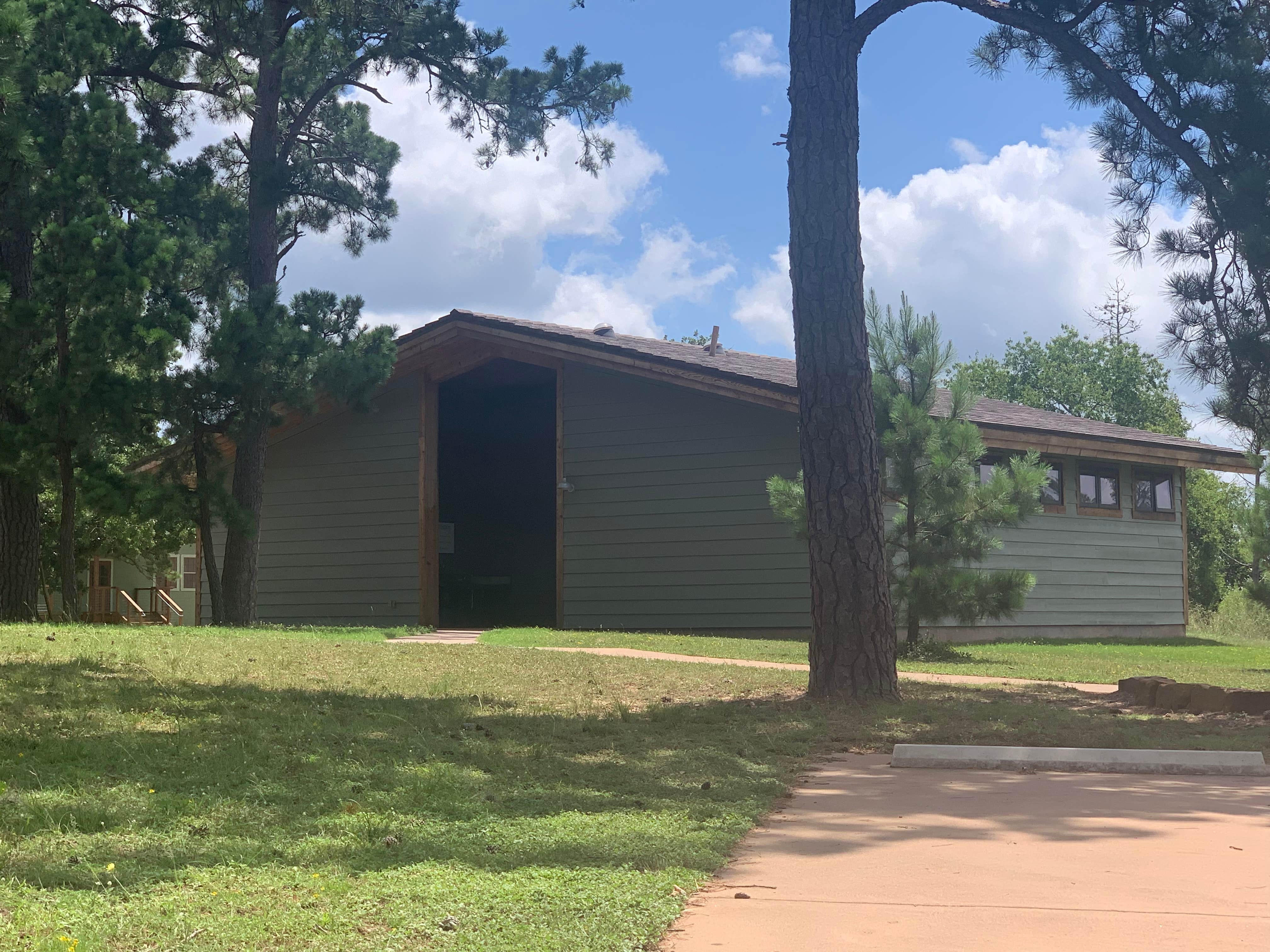 Steve & Ashley  G.'s photo of glamping accommodations at Bastrop State Park Campground near Smithville, TX